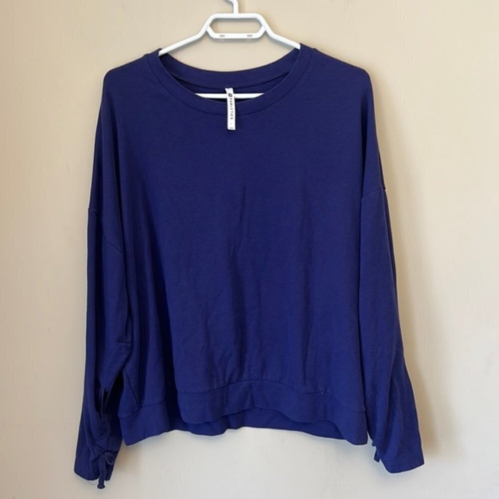 Fabletics Purple Activewear Sweater size L